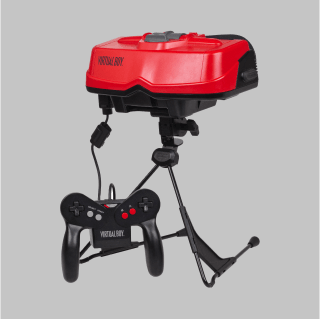 Nintendo’s Virtual Boy, the first affordable VR computer console allowing the user to see in 3D